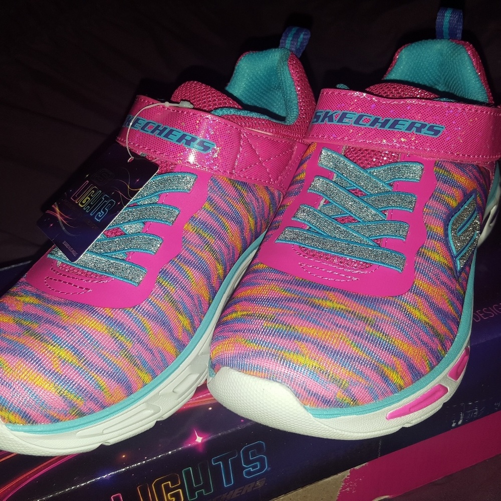 Skechers Light Up Sneakers- Size 3